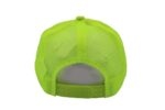 Gorra trucker de malla, color neón amarillo, ajustable.