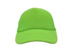 Gorra trucker de malla, color neón verde, ajustable.