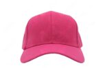 Gorra acrílico, color fucsia, ajustable.