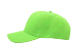 Gorra acrílico, color verde, ajustable.