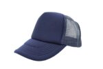 Gorra trucker de malla, color marino, ajustable.