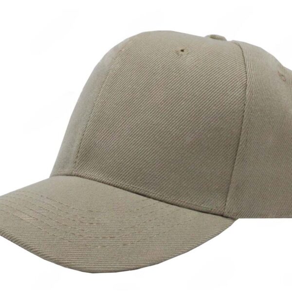 Gorra acrílico, color alegre, ajustable.