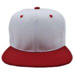 Gorra acrílico plana, ajustable.