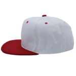 Gorra acrílico plana, ajustable.