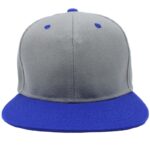 Gorra acrílico plana, ajustable.