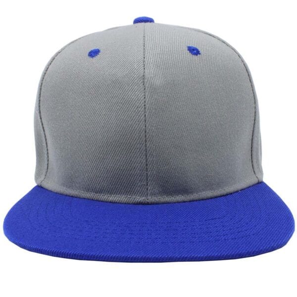 Gorra acrílico plana, ajustable.