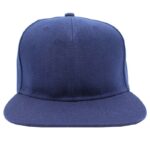Gorra acrílico plana, ajustable.