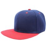 Gorra acrílico plana, ajustable.