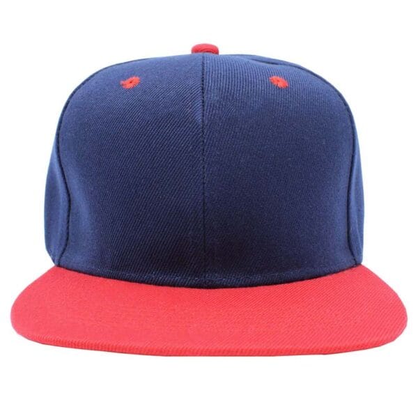 Gorra acrílico plana, ajustable.