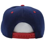 Gorra acrílico plana, ajustable.