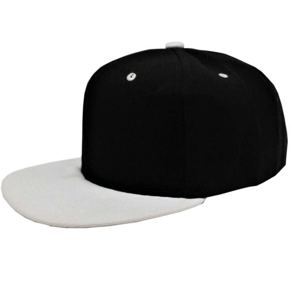 Gorra acrílico plana, ajustable.