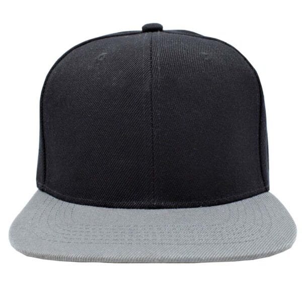 Gorra acrílico plana, ajustable.