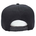 Gorra acrílico plana, ajustable.