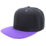 Gorra acrílico plana, ajustable.