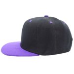 Gorra acrílico plana, ajustable.