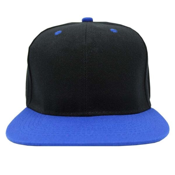 Gorra acrílico plana, ajustable.