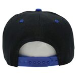 Gorra acrílico plana, ajustable.