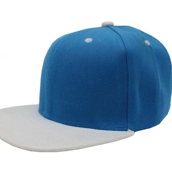 Gorra acrílico plana, ajustable.