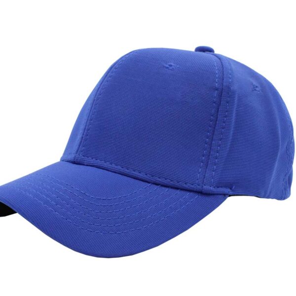 Gorra flex, color azul rey, ajustable.