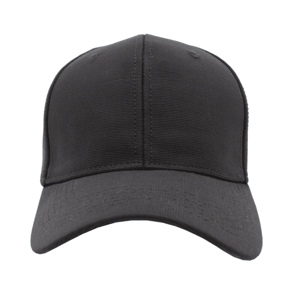 Gorra flex, color negro, ajustable.