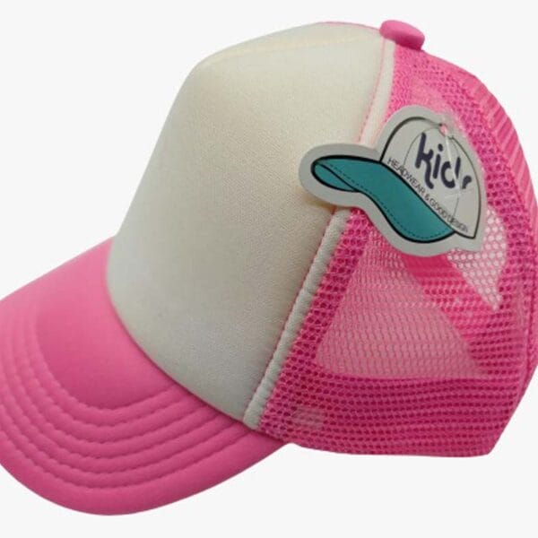 Gorra trucker de malla, ajustable.